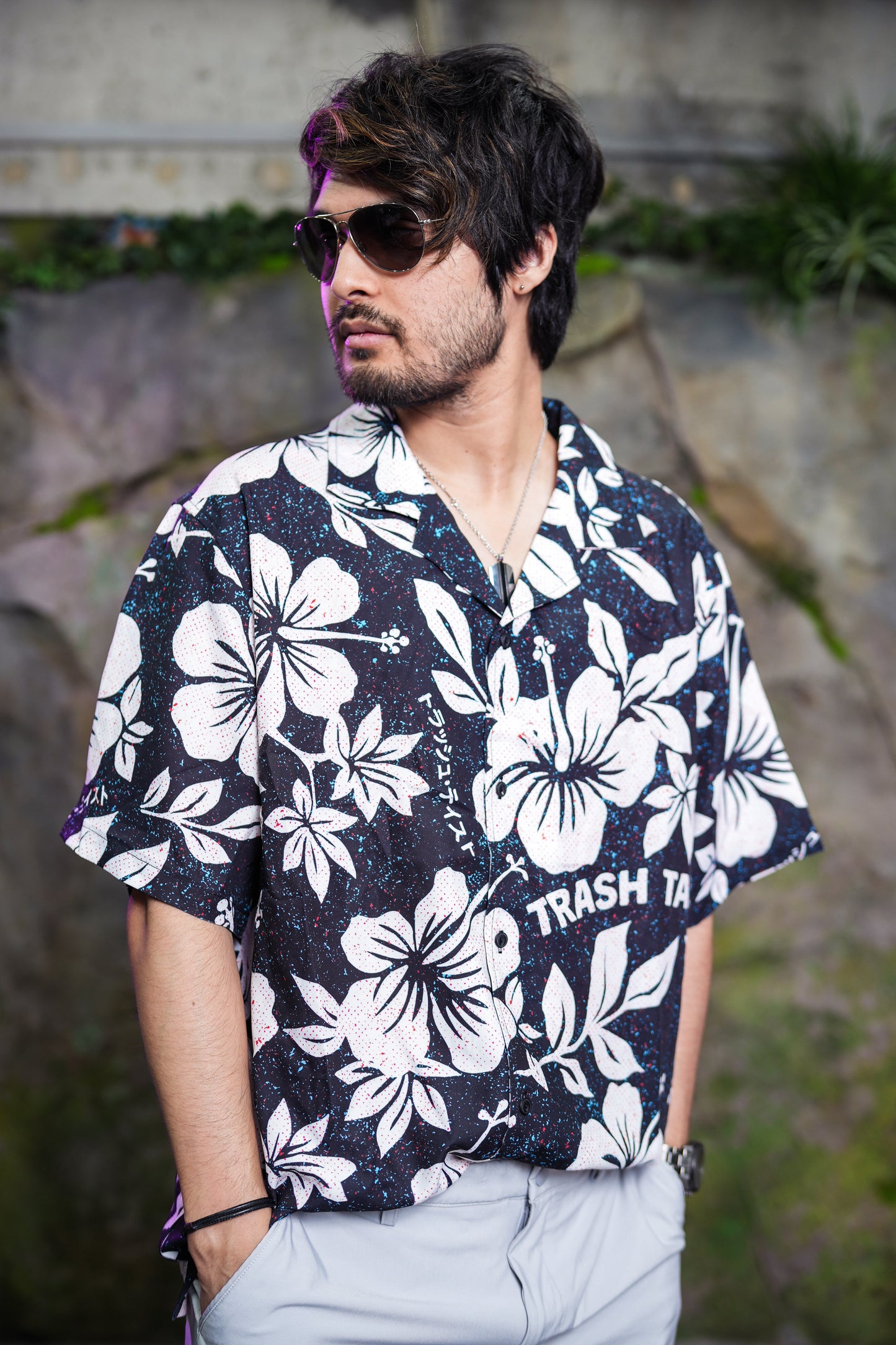 Aloha Shirt Black