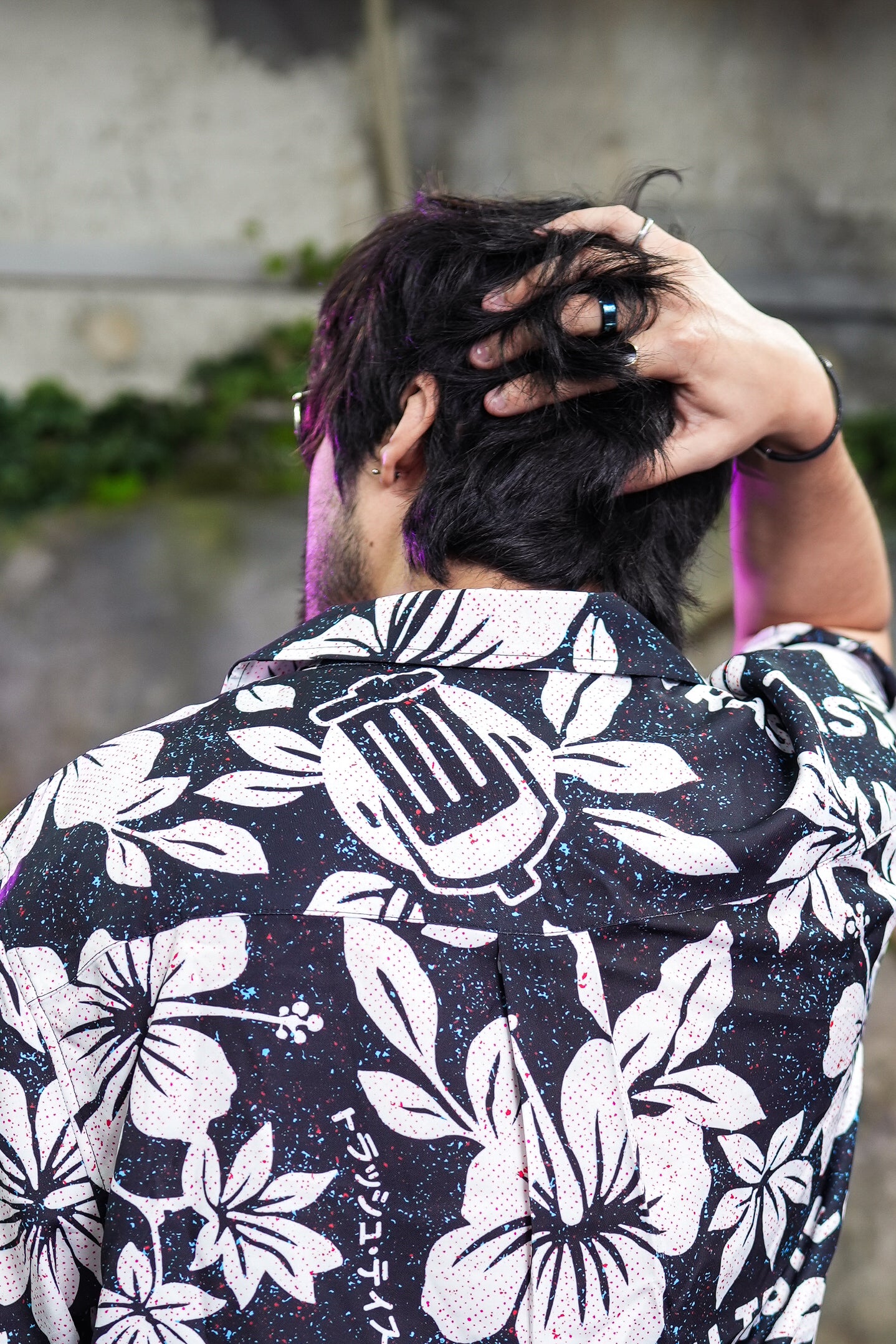 Aloha Shirt Black